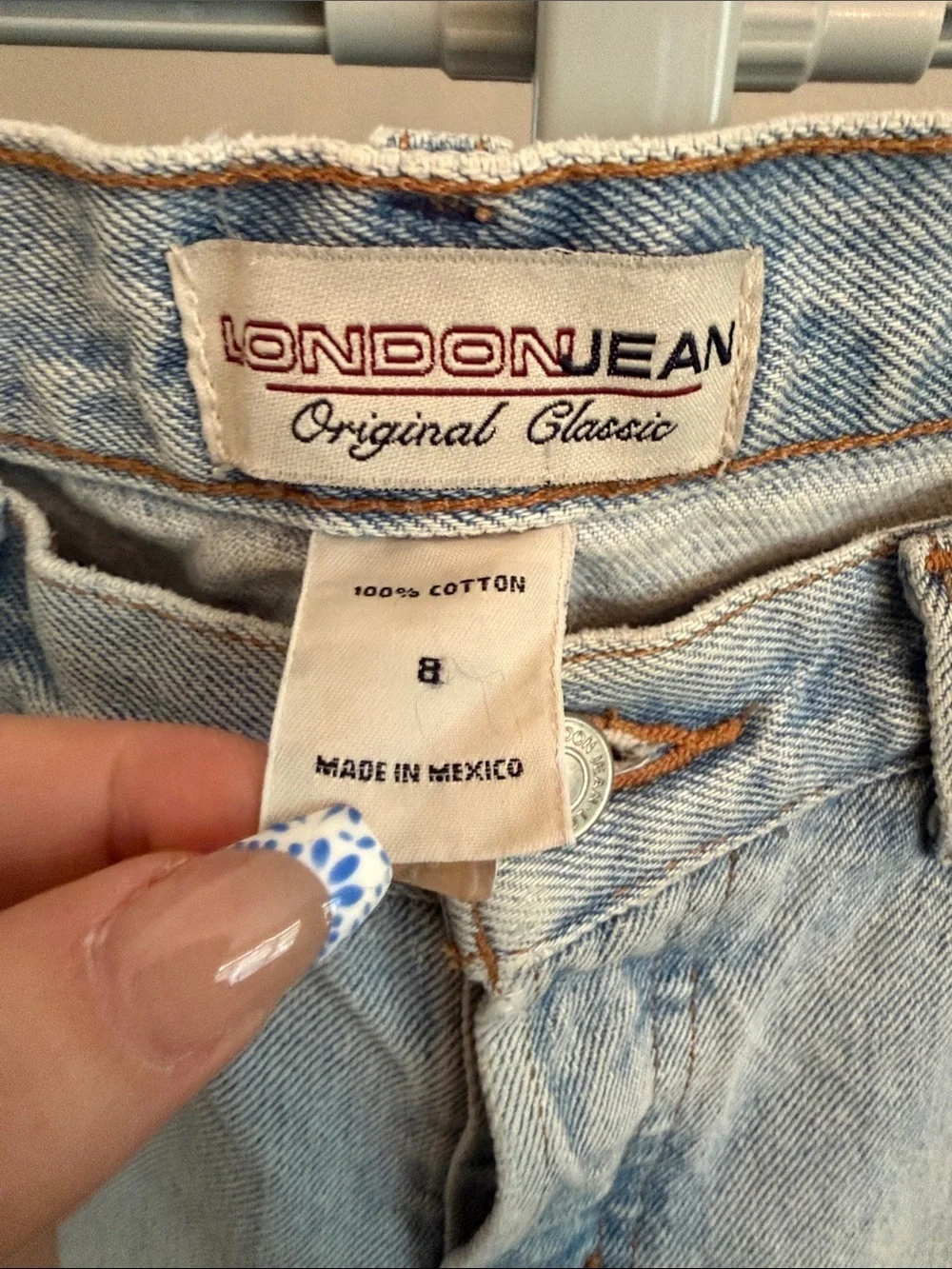 Vintage London Jean Victoria Secret Capri
